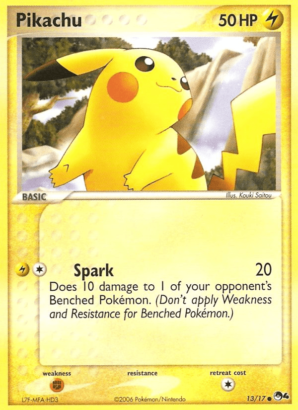 Pikachu POP4-13