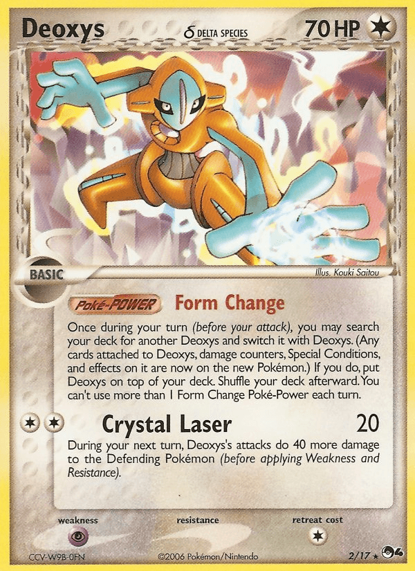 Deoxys δ POP4-2