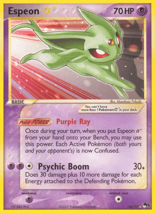 Espeon ★ POP5-16