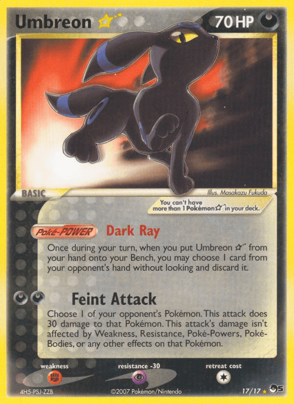 Umbreon ★ POP5-17