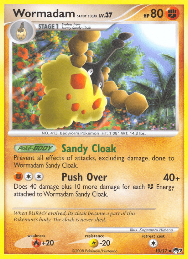 Wormadam Sandy Cloak POP7-10