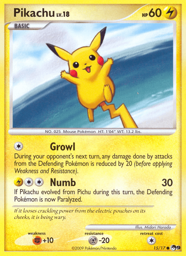 Pikachu POP9-15