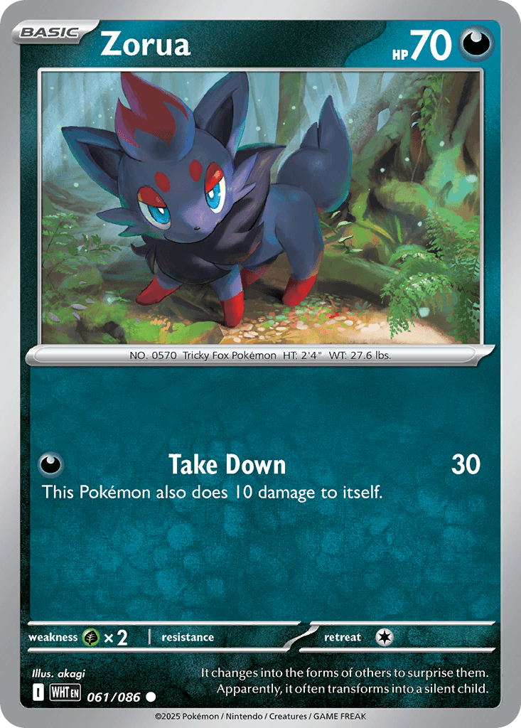 Zorua RSV10PT5-61