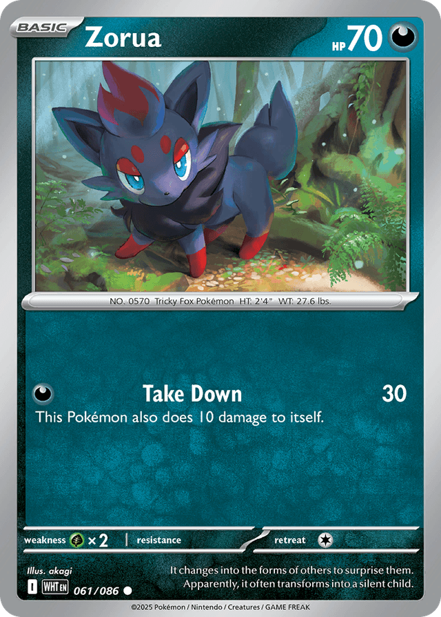 Zorua RSV10PT5-61