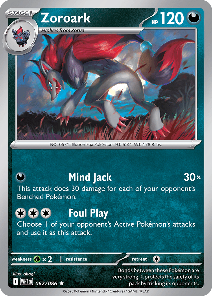 Zoroark RSV10PT5-62