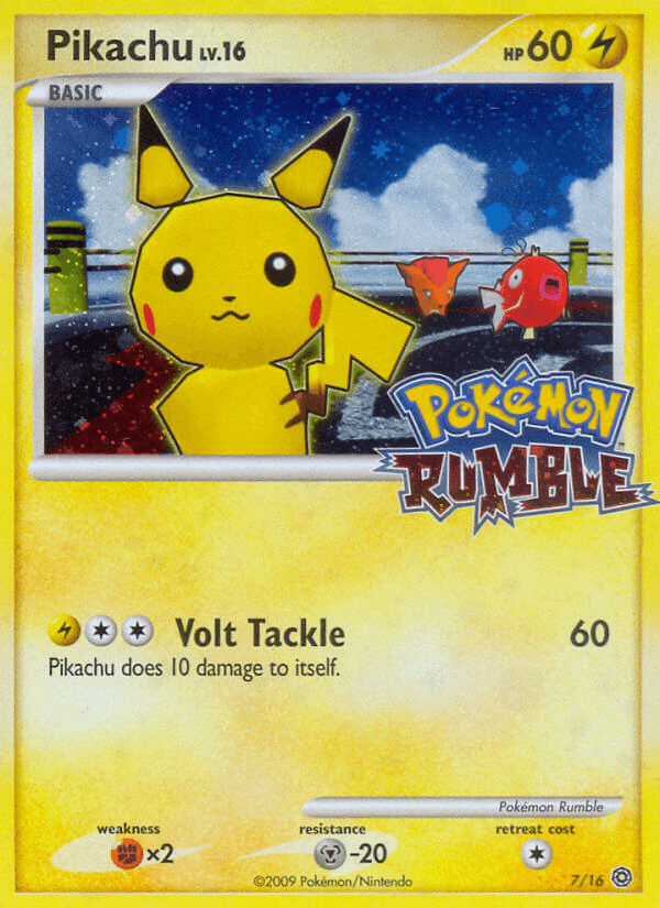 Pikachu RU1-7