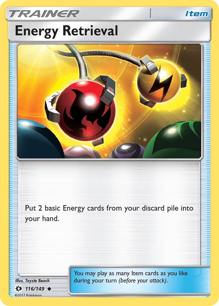 Energy Retrieval SM1-116
