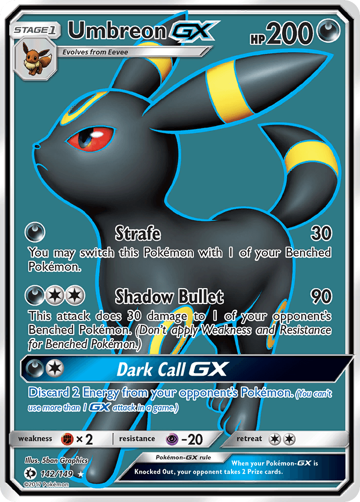 Umbreon-GX SM1-142