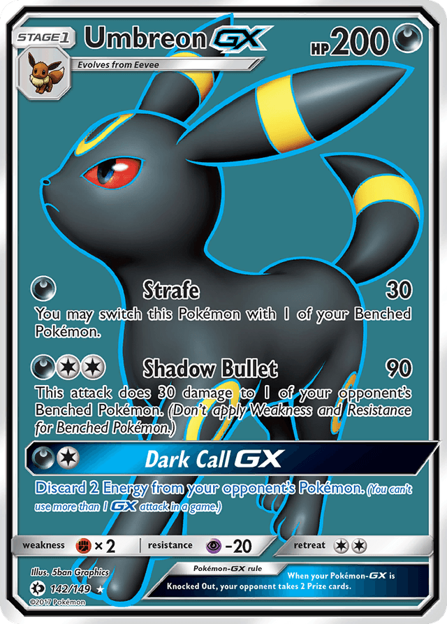 Umbreon-GX SM1-142