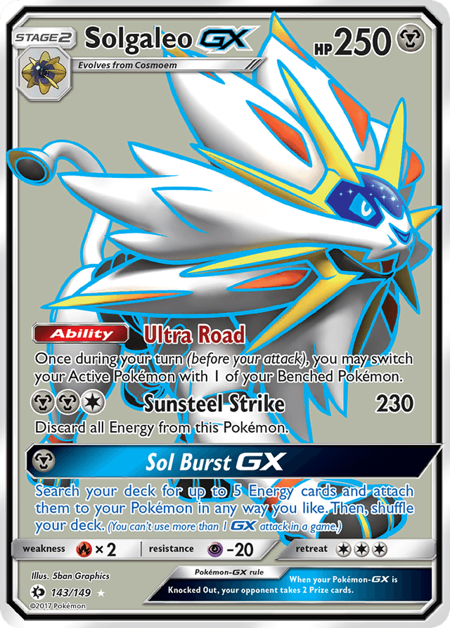 Solgaleo-GX SM1-143