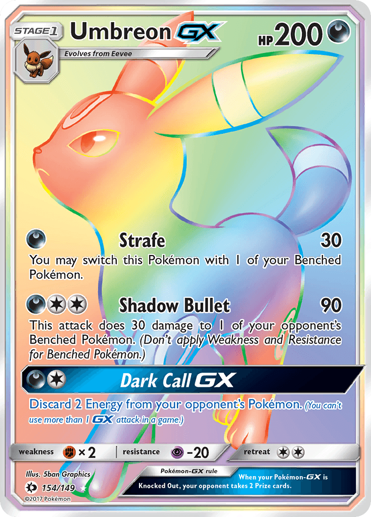 Umbreon-GX SM1-154