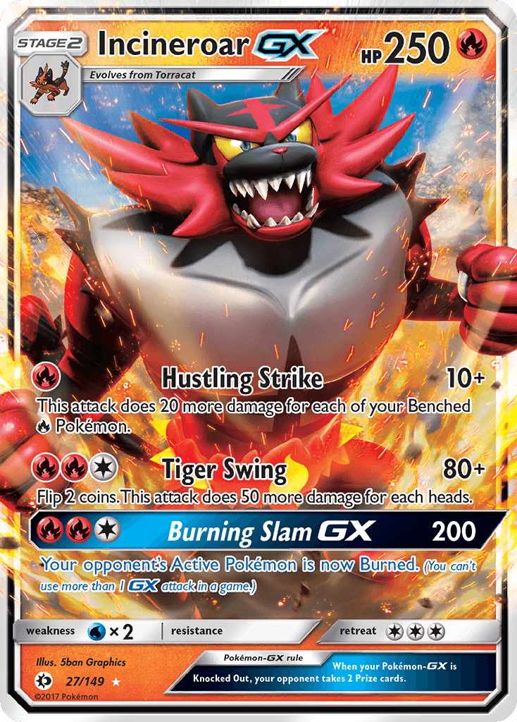 Incineroar-GX SM1-27