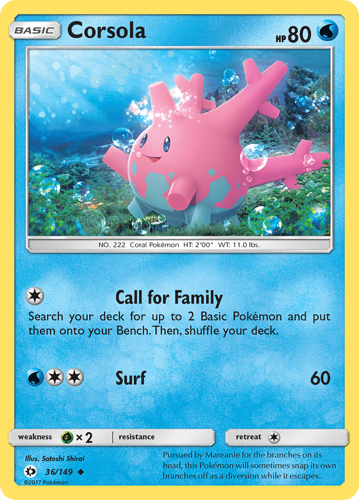 Corsola SM1-36