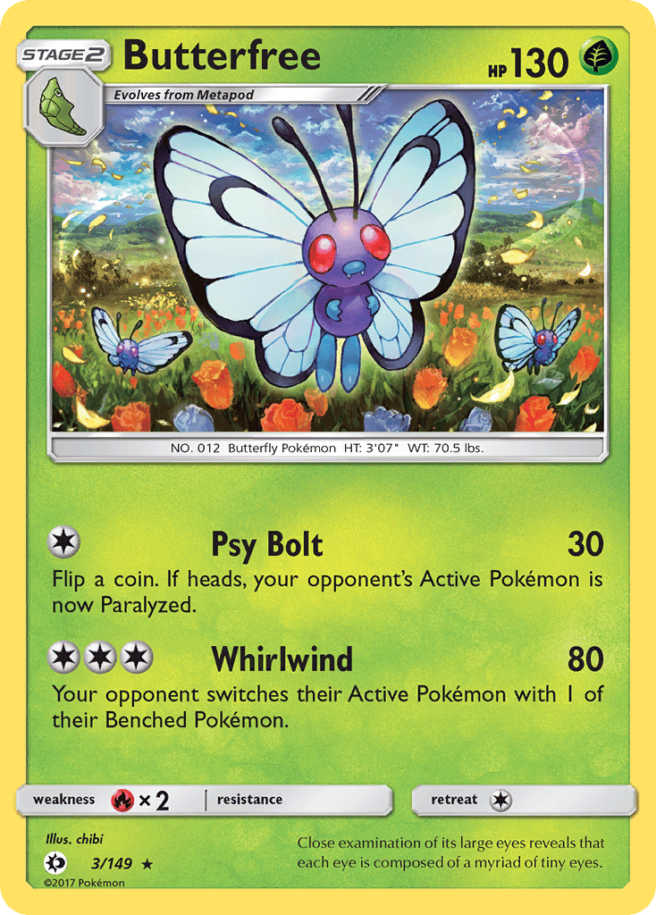 Butterfree SM1-3
