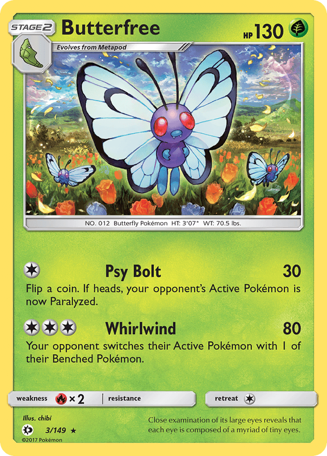 Butterfree SM1-3