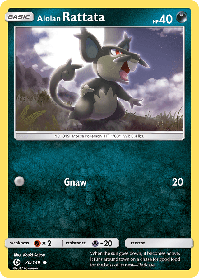 Alolan Rattata SM1-76