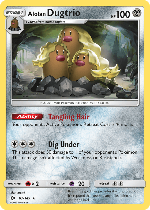 Alolan Dugtrio SM1-87