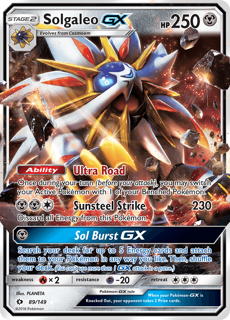 Solgaleo-GX SM1-89