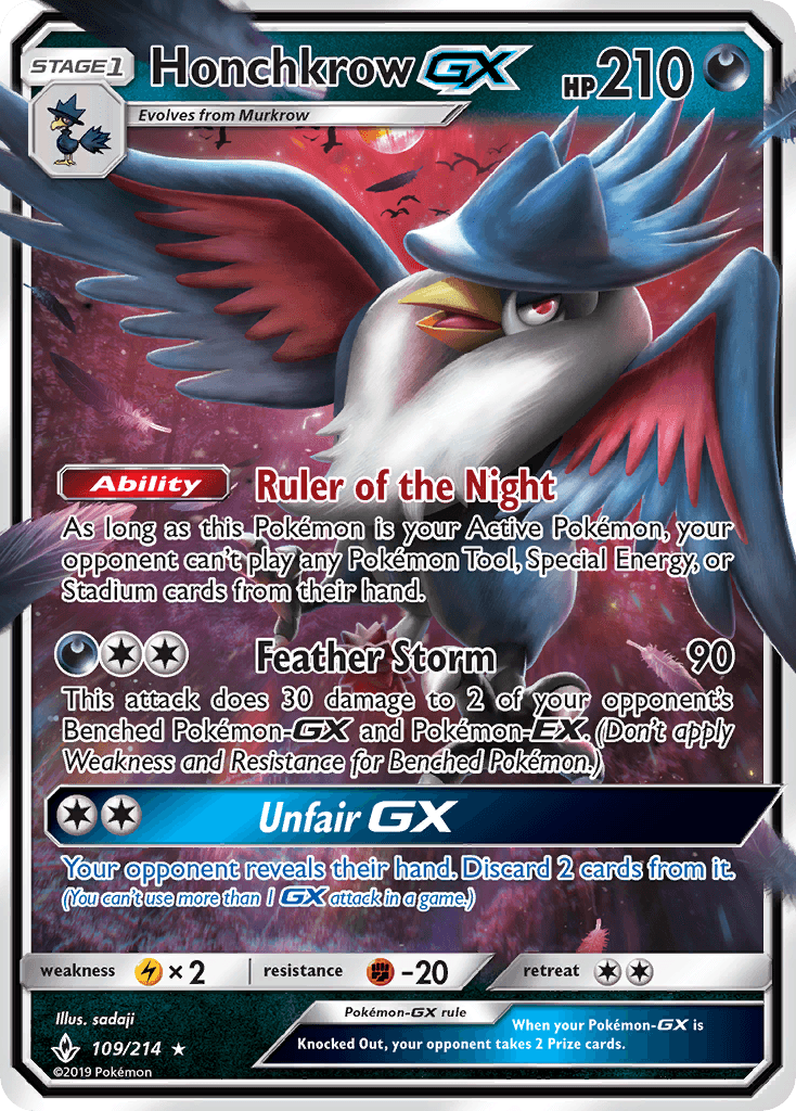 Honchkrow-GX SM10-109