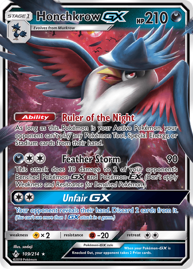 Honchkrow-GX SM10-109