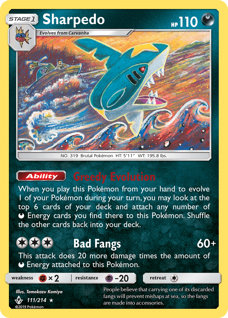 Sharpedo SM10-111