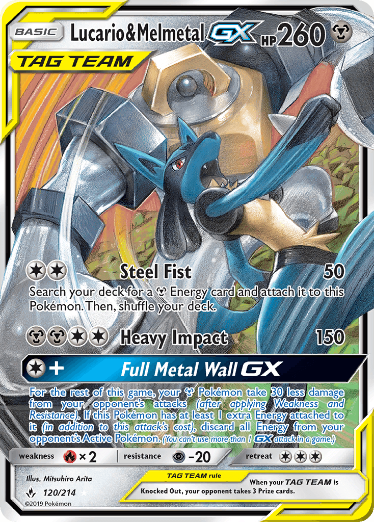 Lucario & Melmetal-GX SM10-120