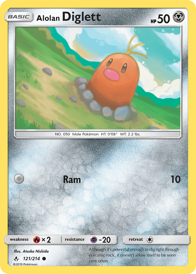 Alolan Diglett SM10-121