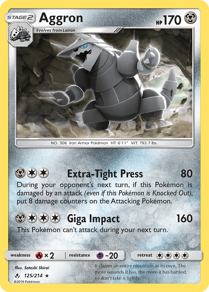 Aggron SM10-125