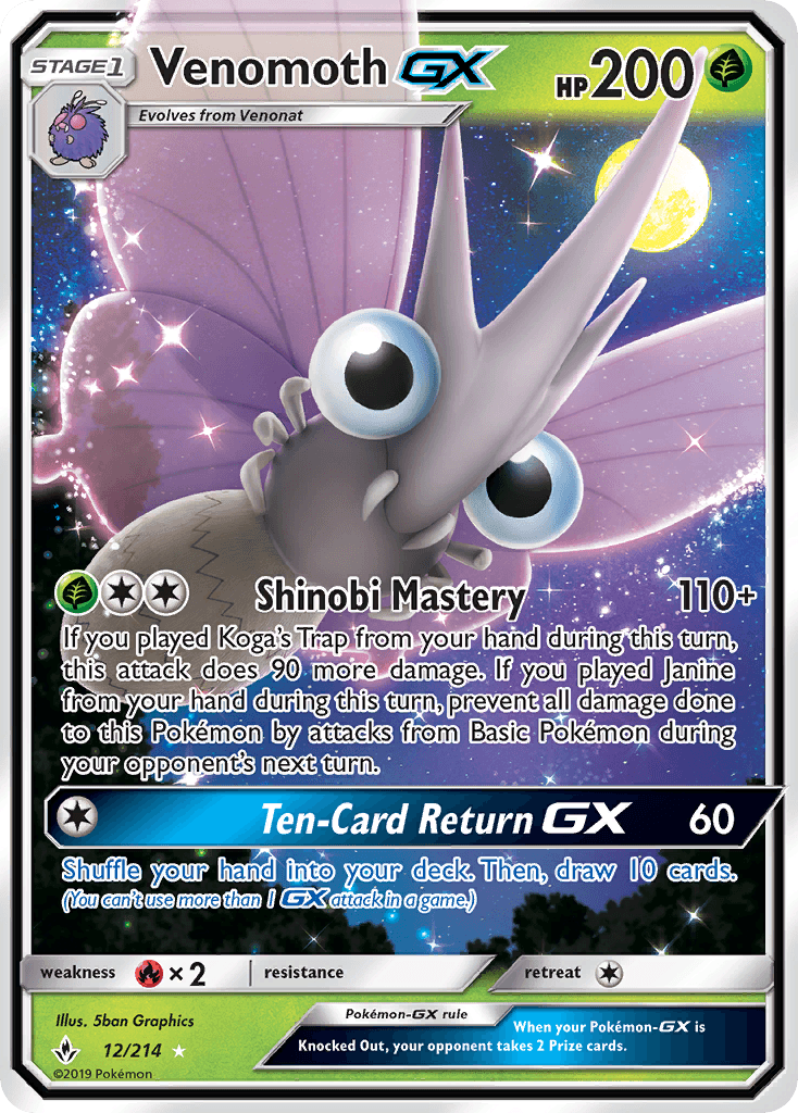 Venomoth-GX SM10-12