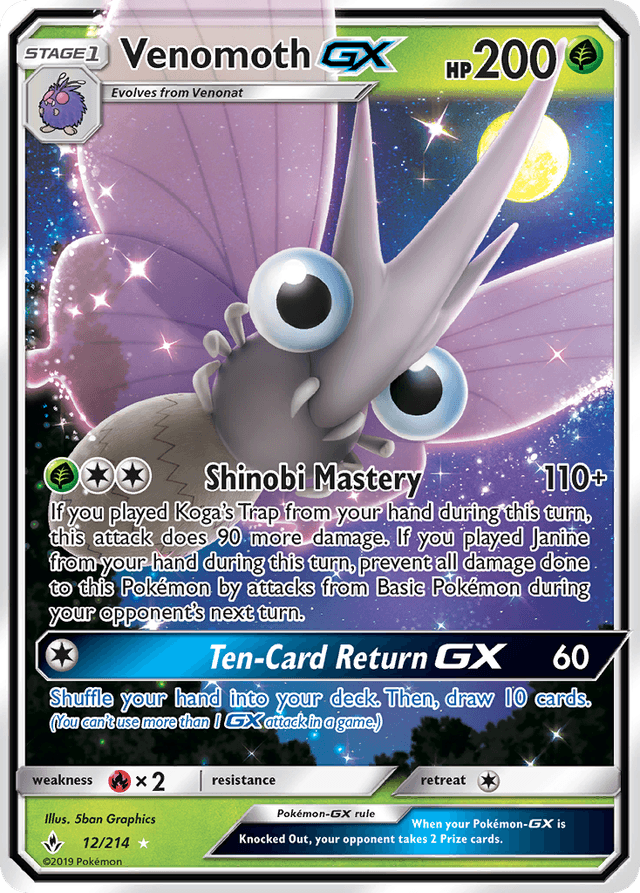 Venomoth-GX SM10-12