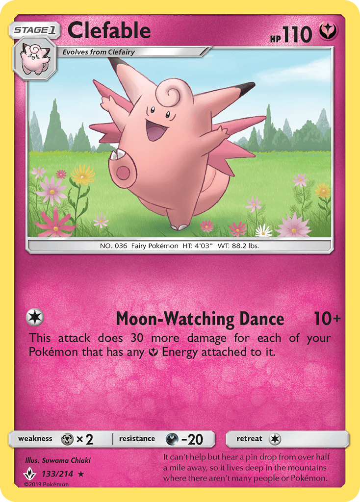 Clefable SM10-133