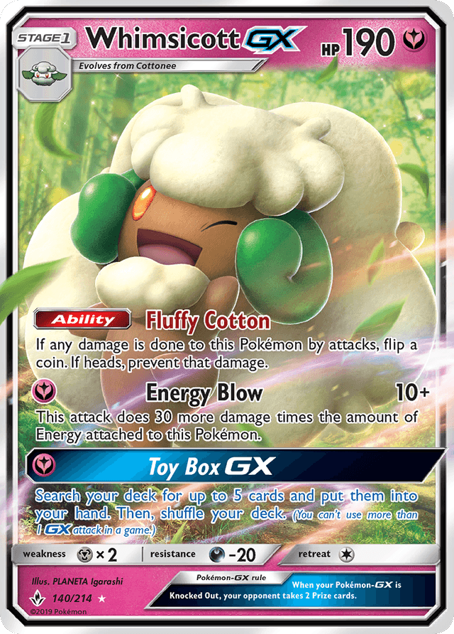 Whimsicott-GX SM10-140