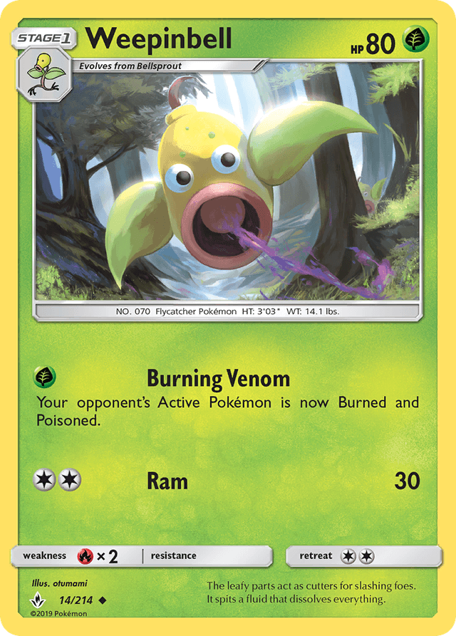 Weepinbell SM10-14