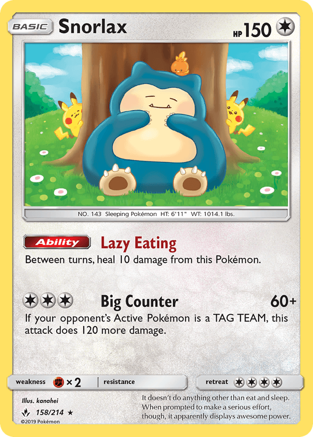 Snorlax SM10-158