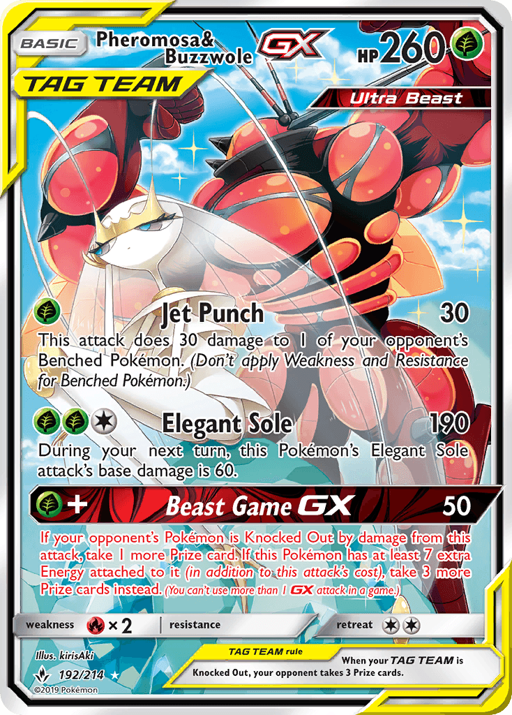 Pheromosa & Buzzwole-GX SM10-192