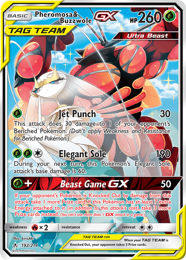 Pheromosa & Buzzwole-GX SM10-192