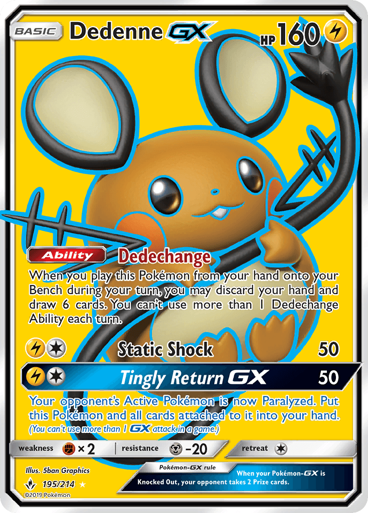 Dedenne-GX SM10-195
