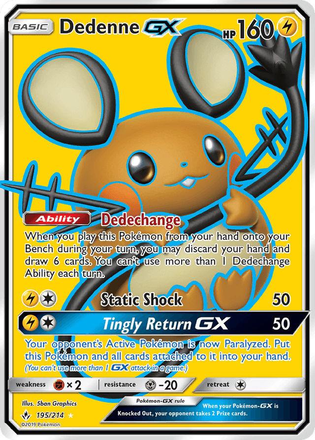 Dedenne-GX SM10-195