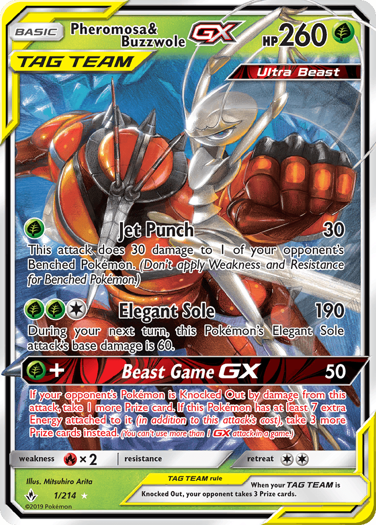 Pheromosa & Buzzwole-GX SM10-1