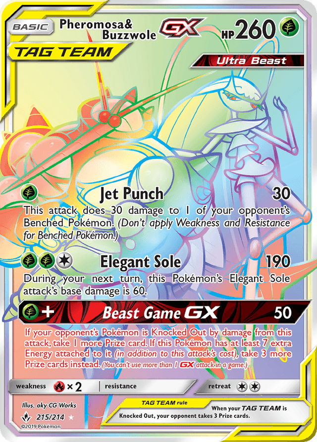 Pheromosa & Buzzwole-GX SM10-215