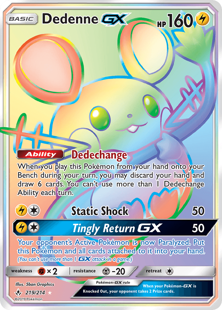 Dedenne-GX SM10-219