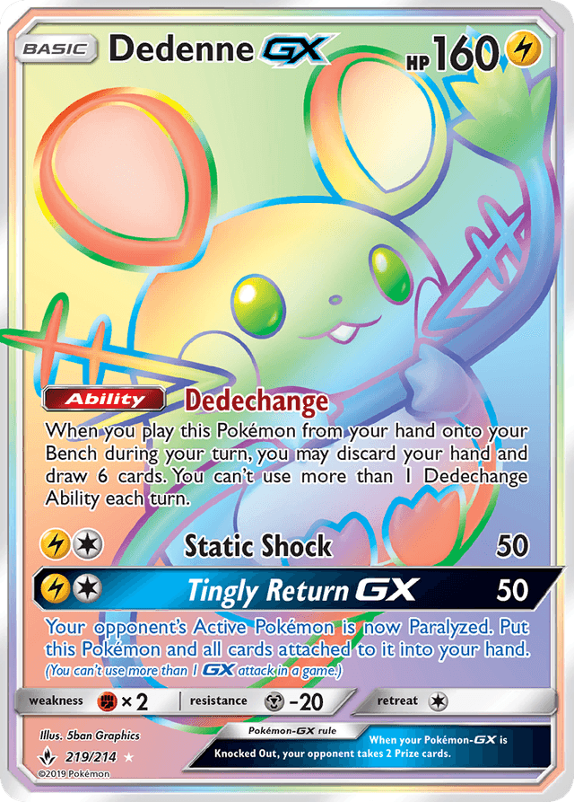 Dedenne-GX SM10-219