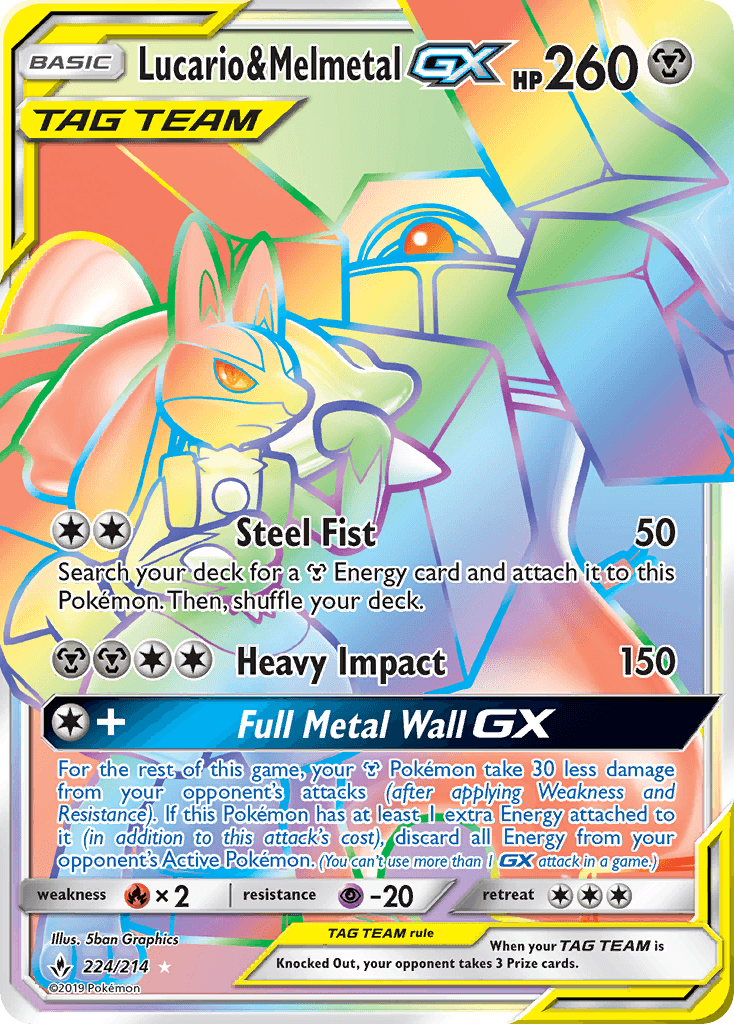 Lucario & Melmetal-GX SM10-224