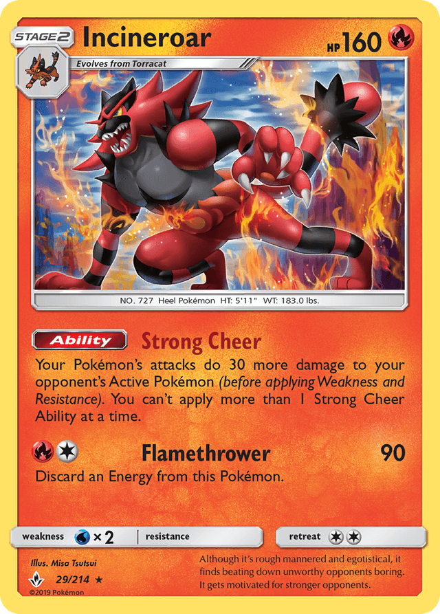 Incineroar SM10-29