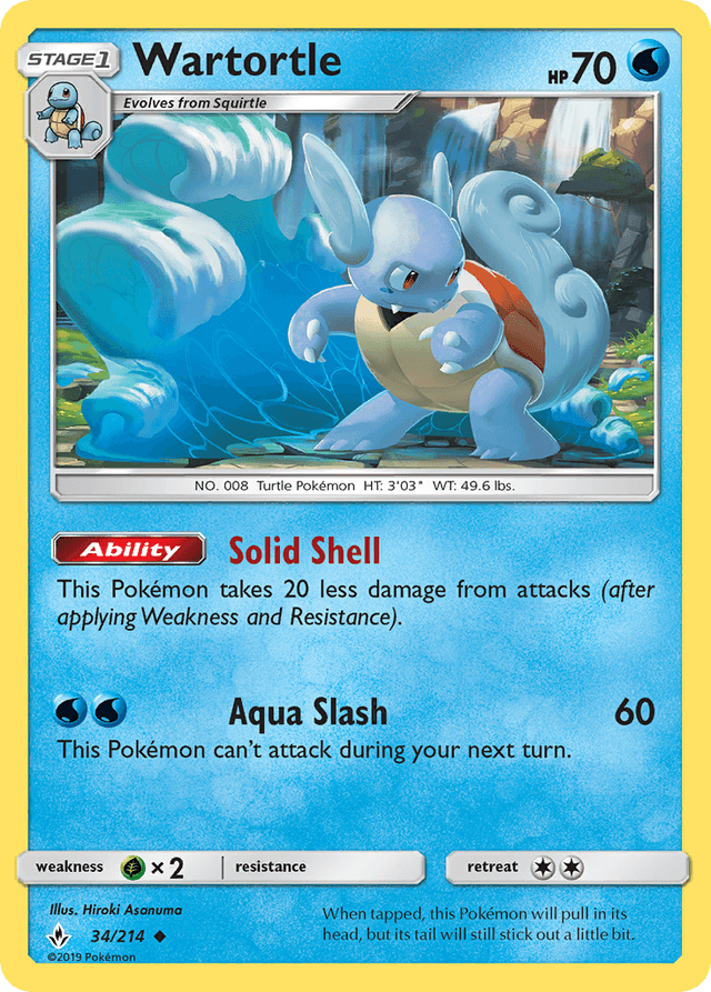 Wartortle SM10-34