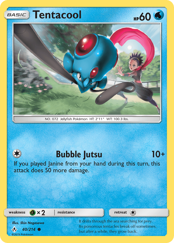 Tentacool SM10-40