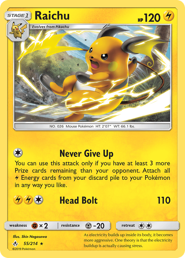 Raichu SM10-55