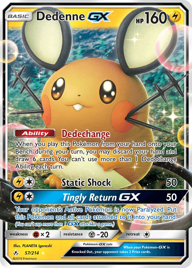 Dedenne-GX SM10-57