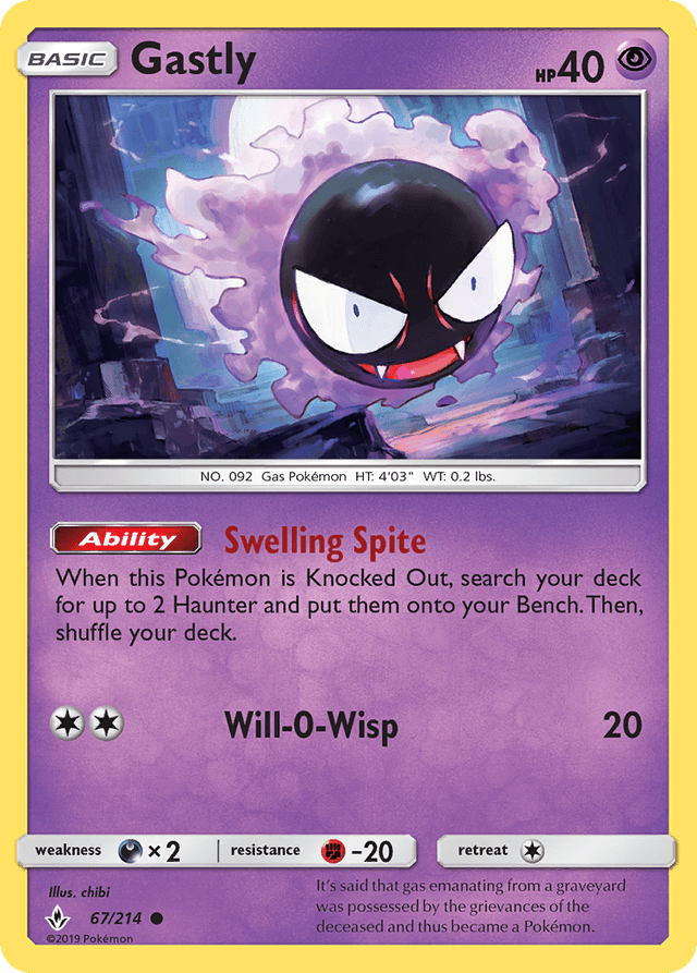 Gastly SM10-67