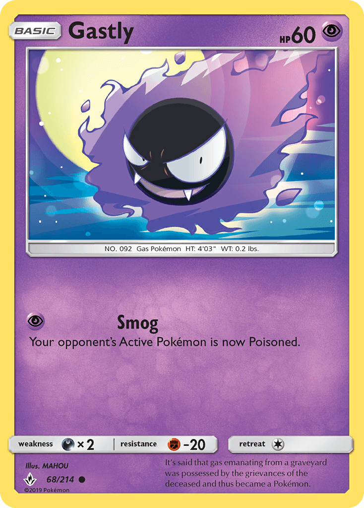 Gastly SM10-68